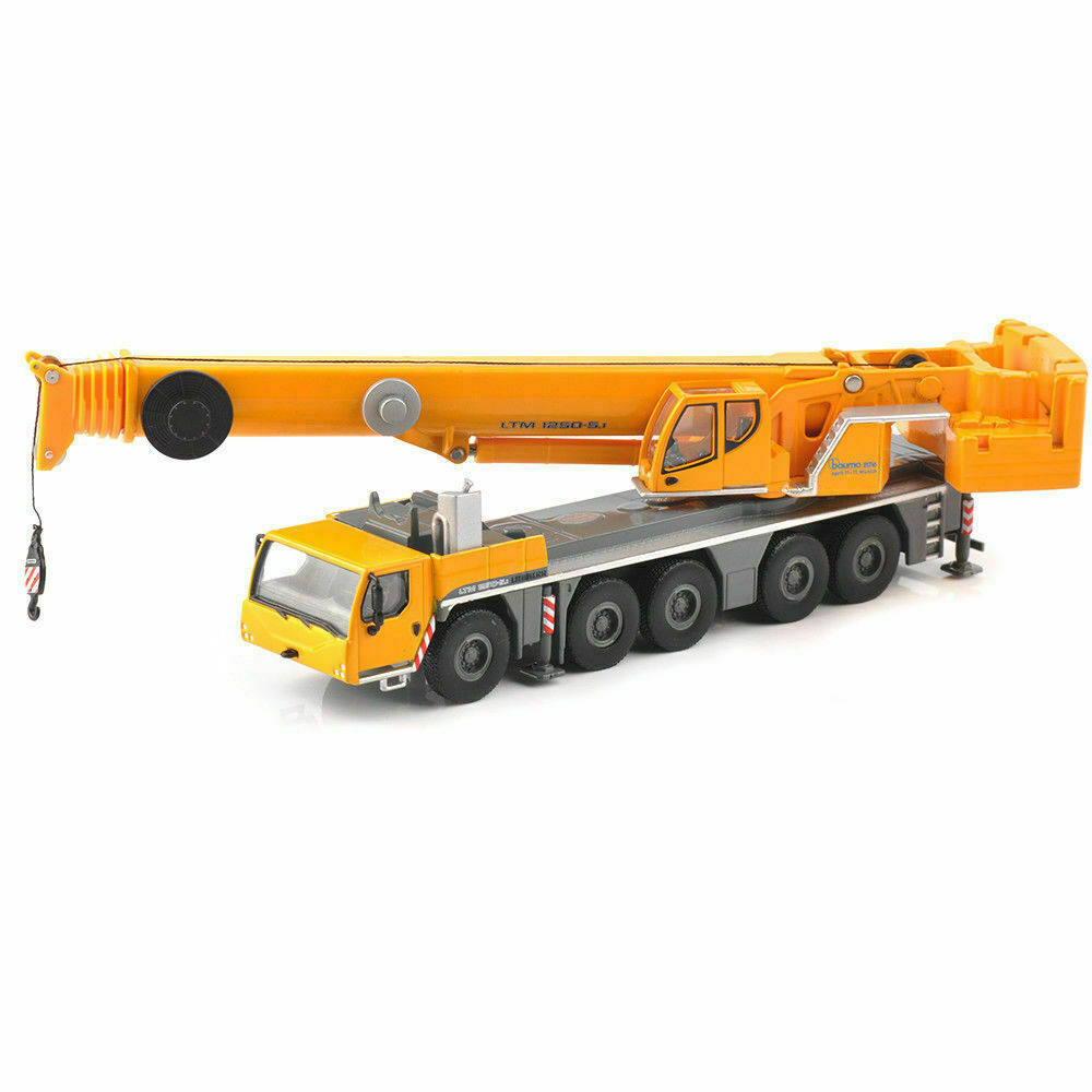1/87 Tonkin Liebherr Diecast LTM1250-5.1 Mobilkran Mobile Crane Lift Vehicle Toy