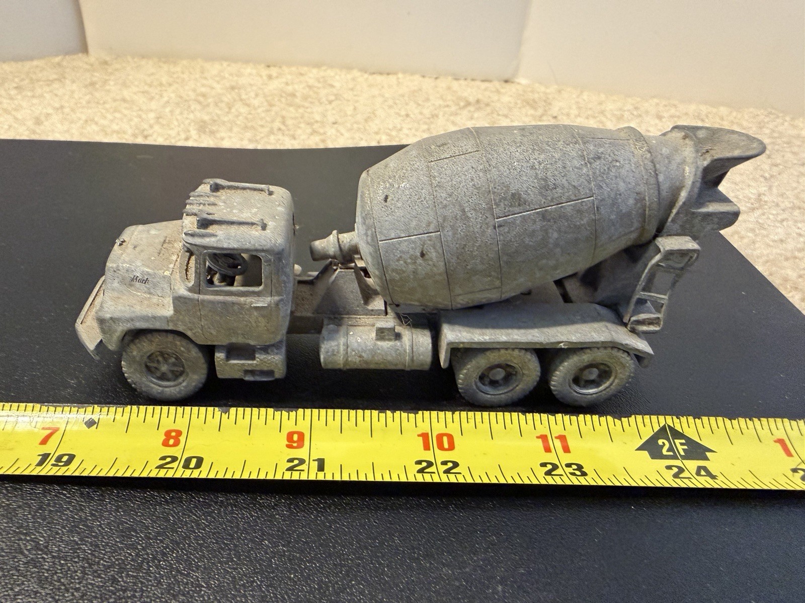 Precision Pewter Craft Mack Concrete Mixer Truck 1/64 model