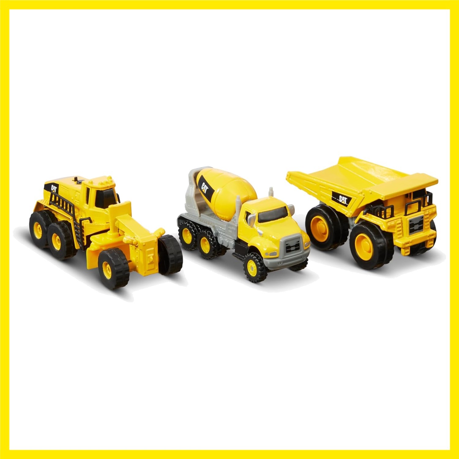 CAT Construction Toys CAT Construction Die Cast Metal 3 Pack Vehicles – Dump …