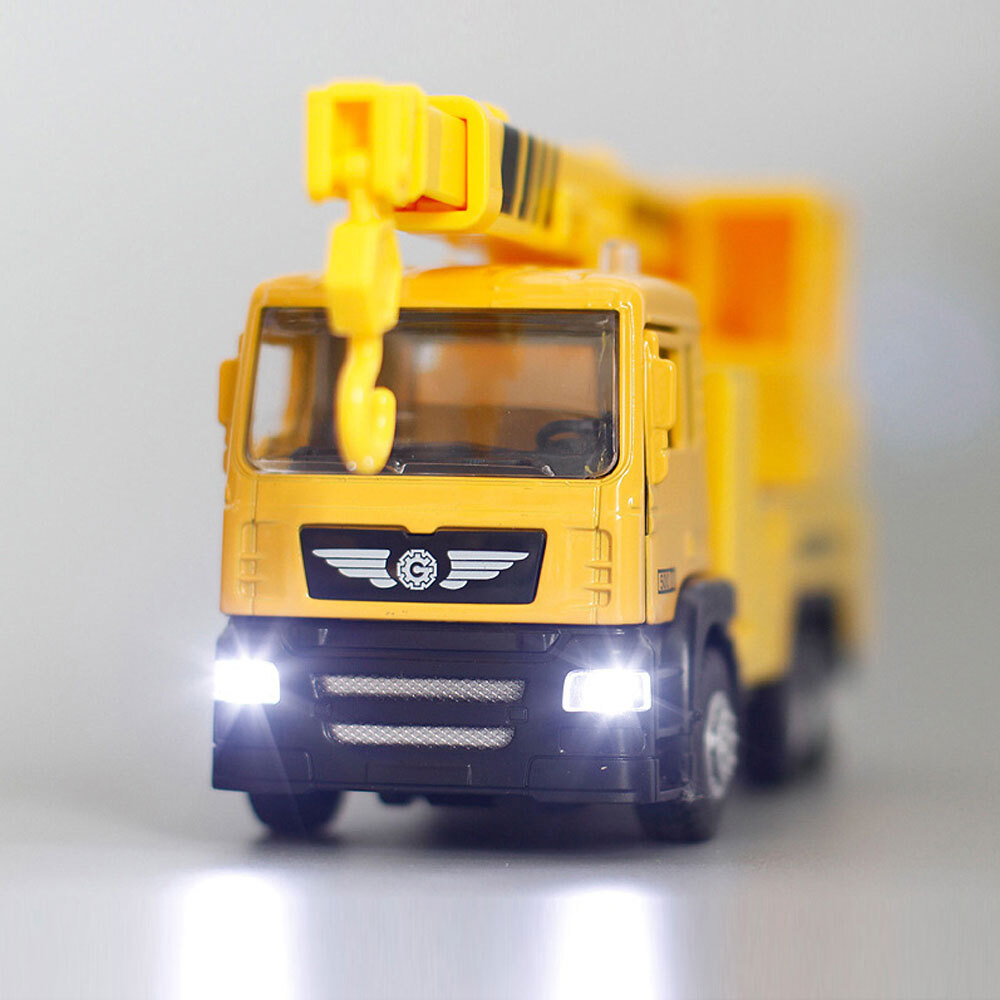 1:50 Crane Toy Truck Diecast Construction Toys Vehicle Toy Car for Boys Kids
