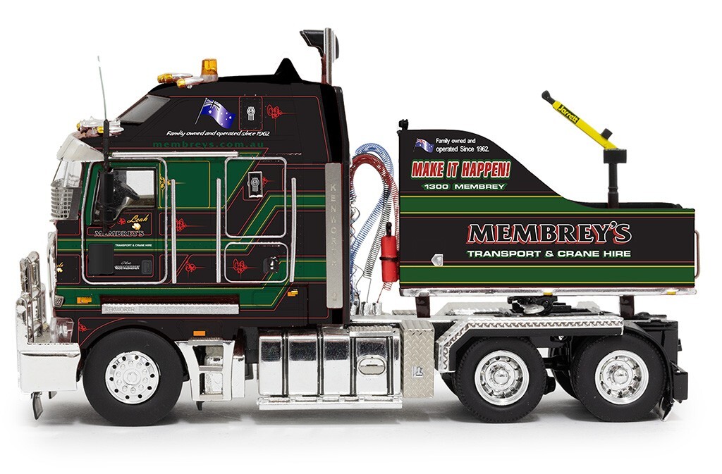 Kenworth K200 Fat Cab Ballast Box – Membreys Satin Drake 1:50 Scale #Z01547 New