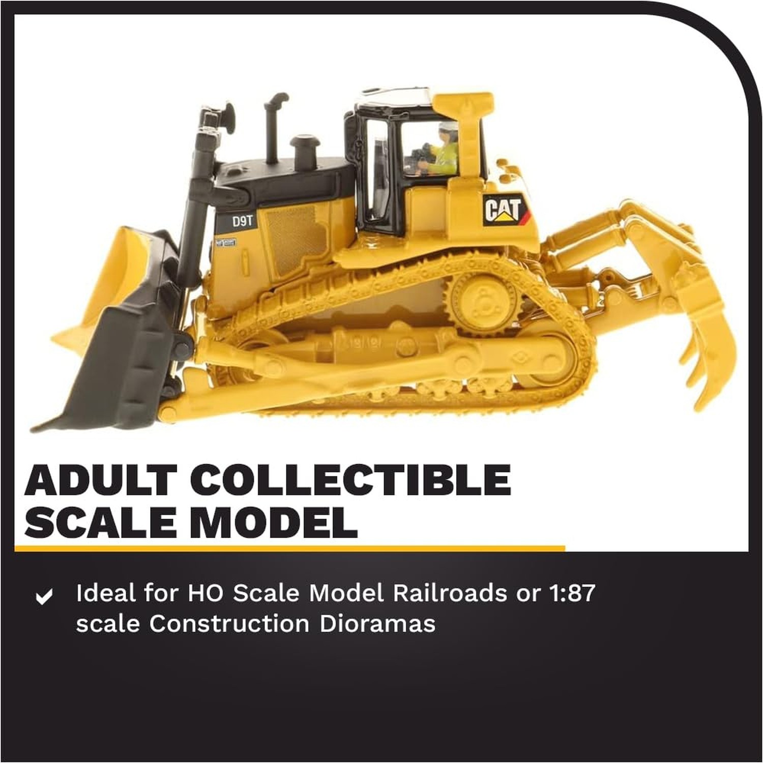 Diecast Masters 1/87 Caterpillar D9T Track-Type Tractor – High Line Series