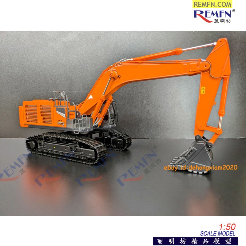 Hitachi ZX890LCH-7 Excavator 1:50 Scale Diecast Model Vehicle Collection Gift