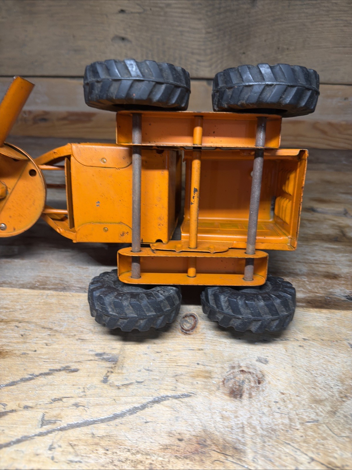TONKA Road Grader Diesel No. 600 Orange