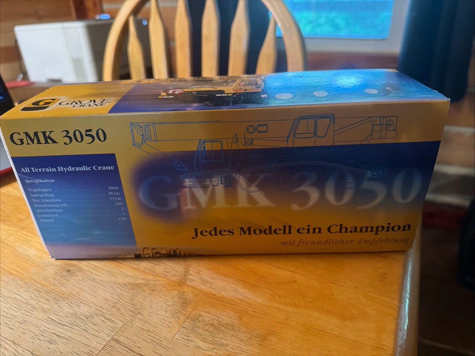 Grove MK3050 All Terrain Hydraulic Crane Diecast Metal 1:50 Scale. New W Box