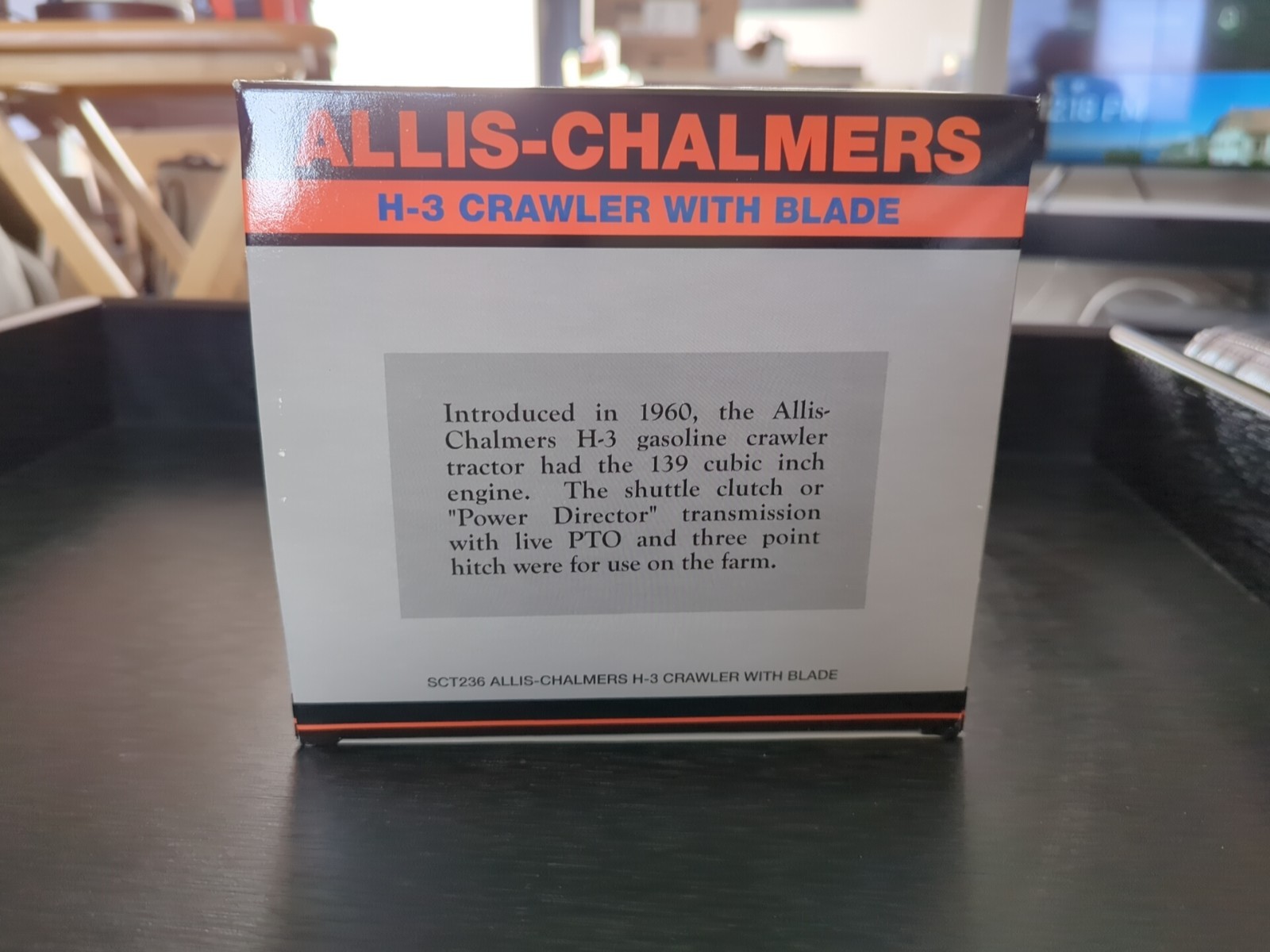 SpecCast 1/16 Allis Chalmers AC Highly Detailed H-3 Crawler w/Blade SCT236 NIB