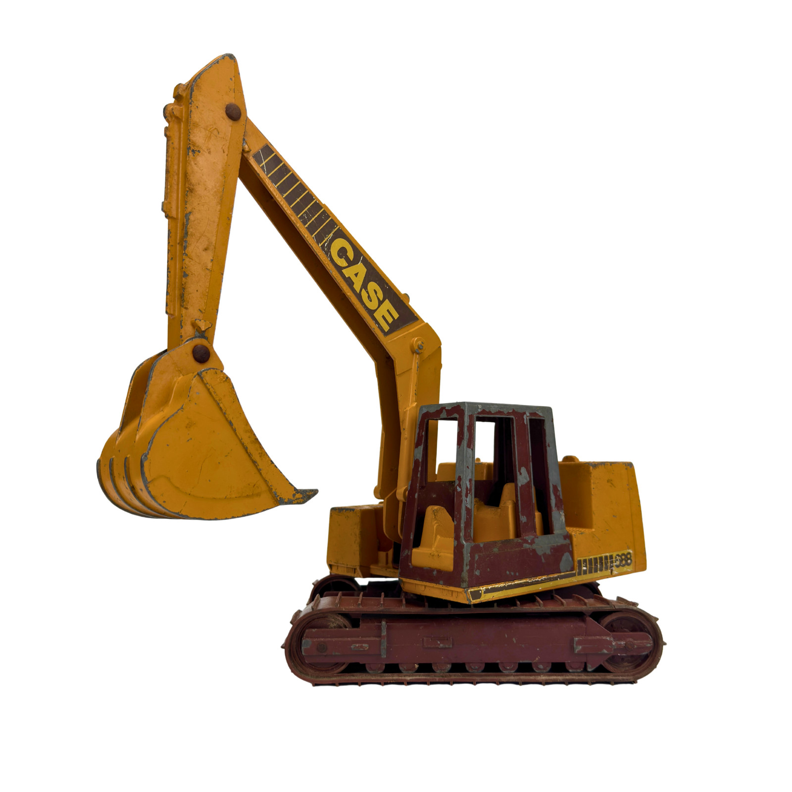 Ertl CASE 688 Diecast Metal Crawler Excavator Toy Made USA Construction 1/16 VTG
