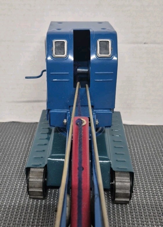 VTG Soviet-Era AZLK Large Metal Toy Excavator NOS W/ Original Box/Papers C Notes