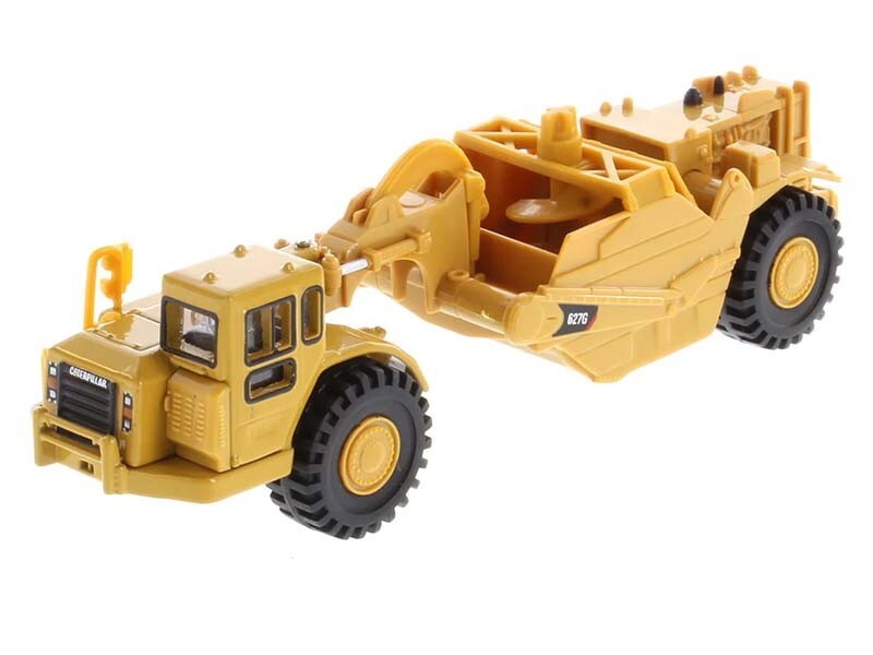 CAT Caterpillar 627G Auger Scraper 1:87 HO Scale Model – Diecast Masters 84405