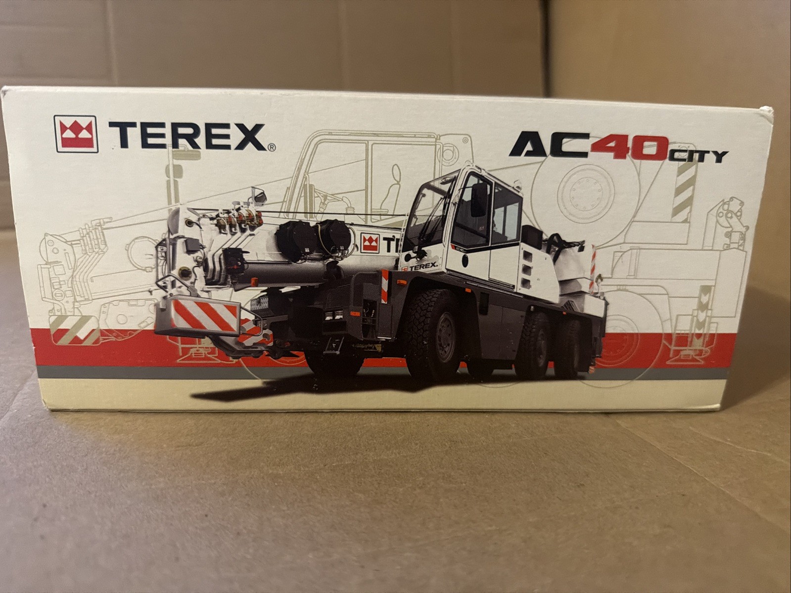 Conrad 2093-39 TEREX AC 40 CITY Mobile Cran 1:50 Blue