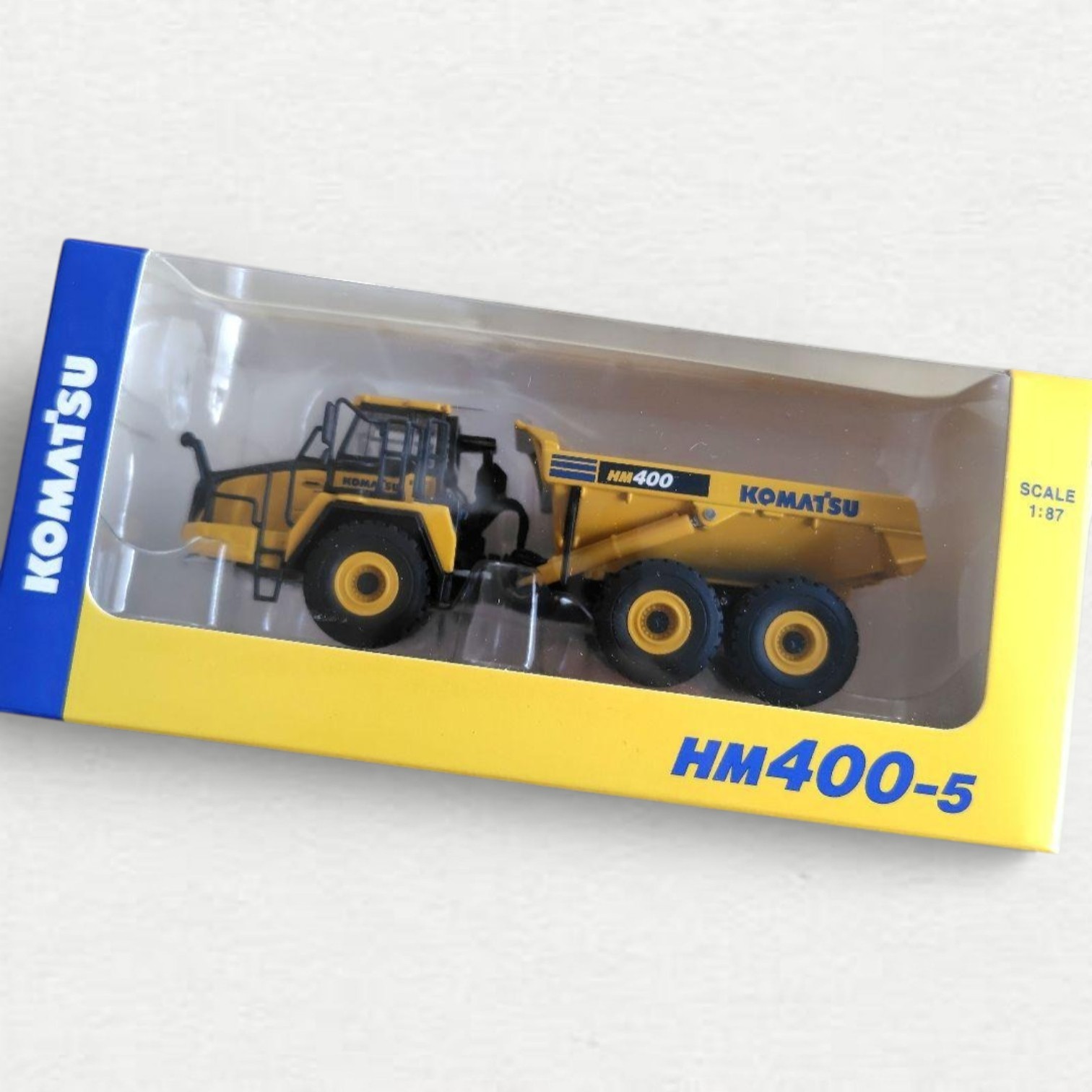 Komatsu Diecast Model 1:87 HM400-5 Articulated Dump Truck Limited Edition