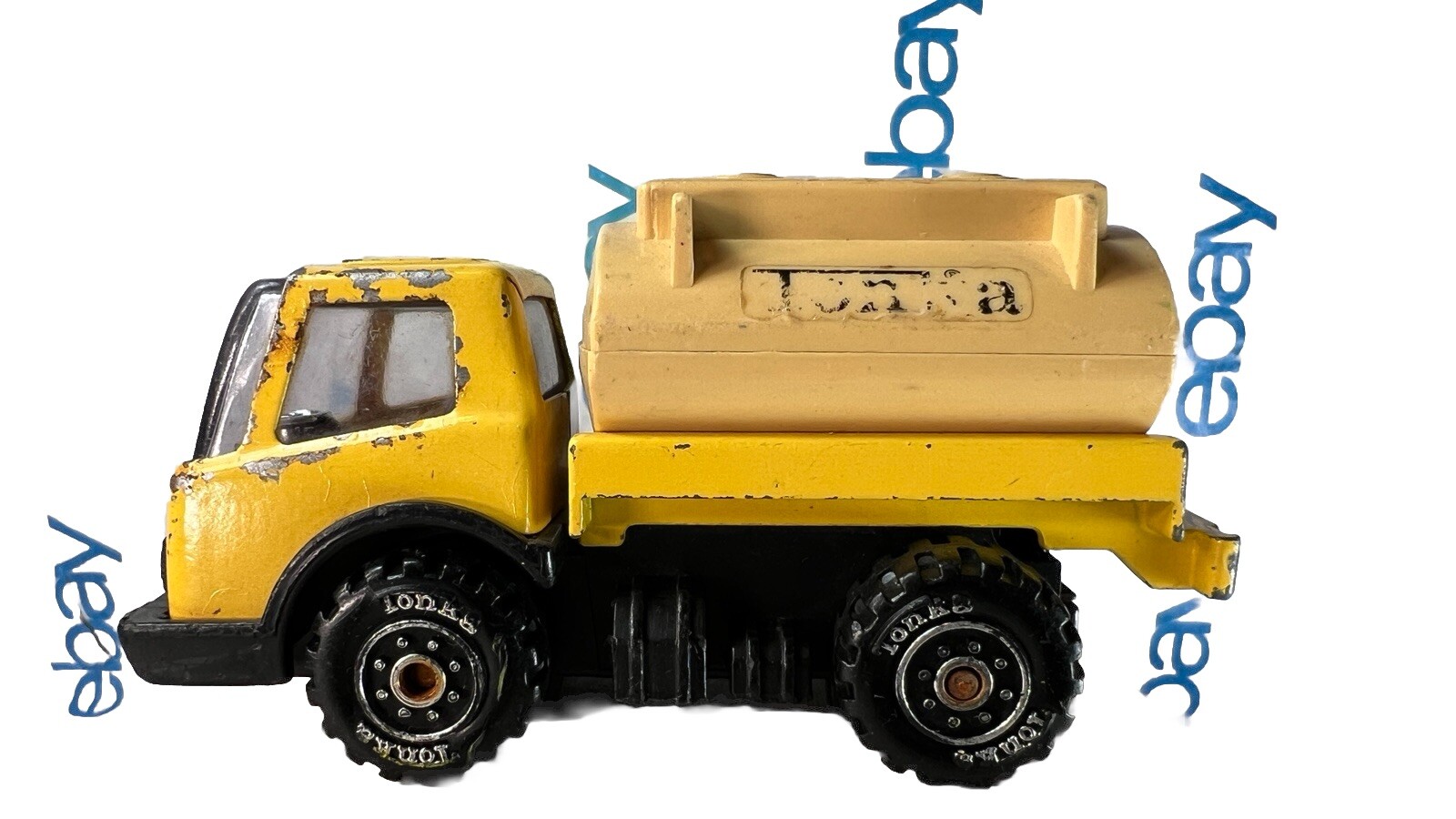 Vintage TONKA Yellow Fuel Tanker Truck – Made In Japan – Metal and Plastic