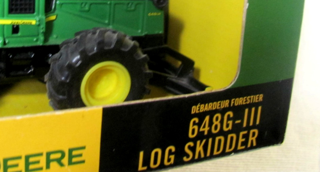 1:50 Scale John Deere 648G-III Log Skidder By Ertl in Orig Box