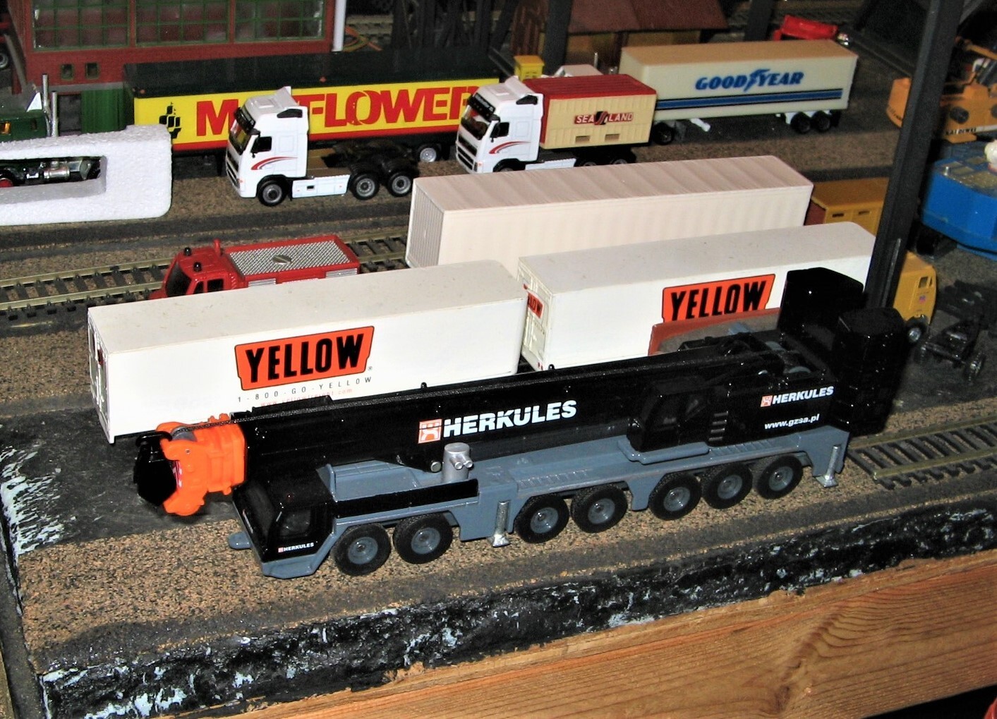 Siku 1886 Liebherr LTM1400 Hydraulic Mobile Crane – Herkules 1/87 Die-cast LN
