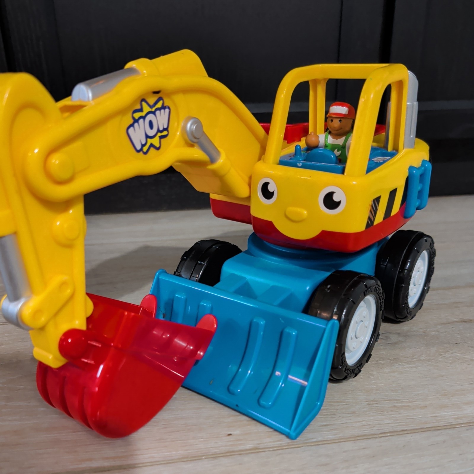 Wow Toys Dexter the Digger Friction Powered Toy Construction Vehicle