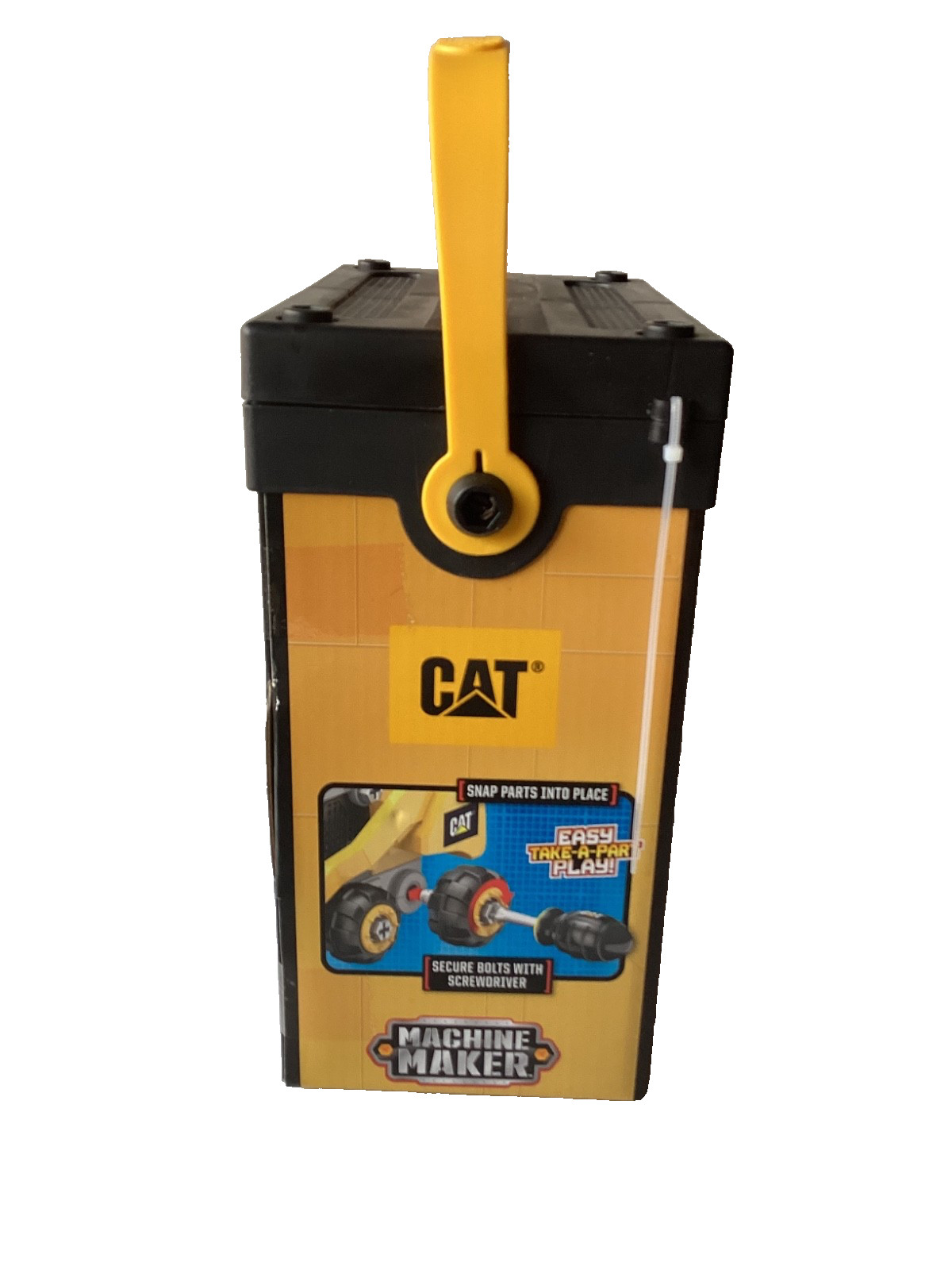 CAT Machine Maker Junior Operator Skid Steer Loader Construction Assembly Kit