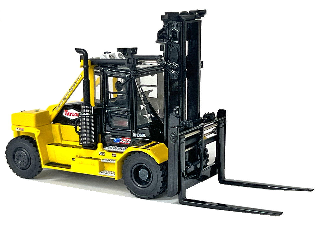 Taylor XH-360L Forklift – Yellow – Weiss Bros 1:50 Scale Model #WBR033-313 New