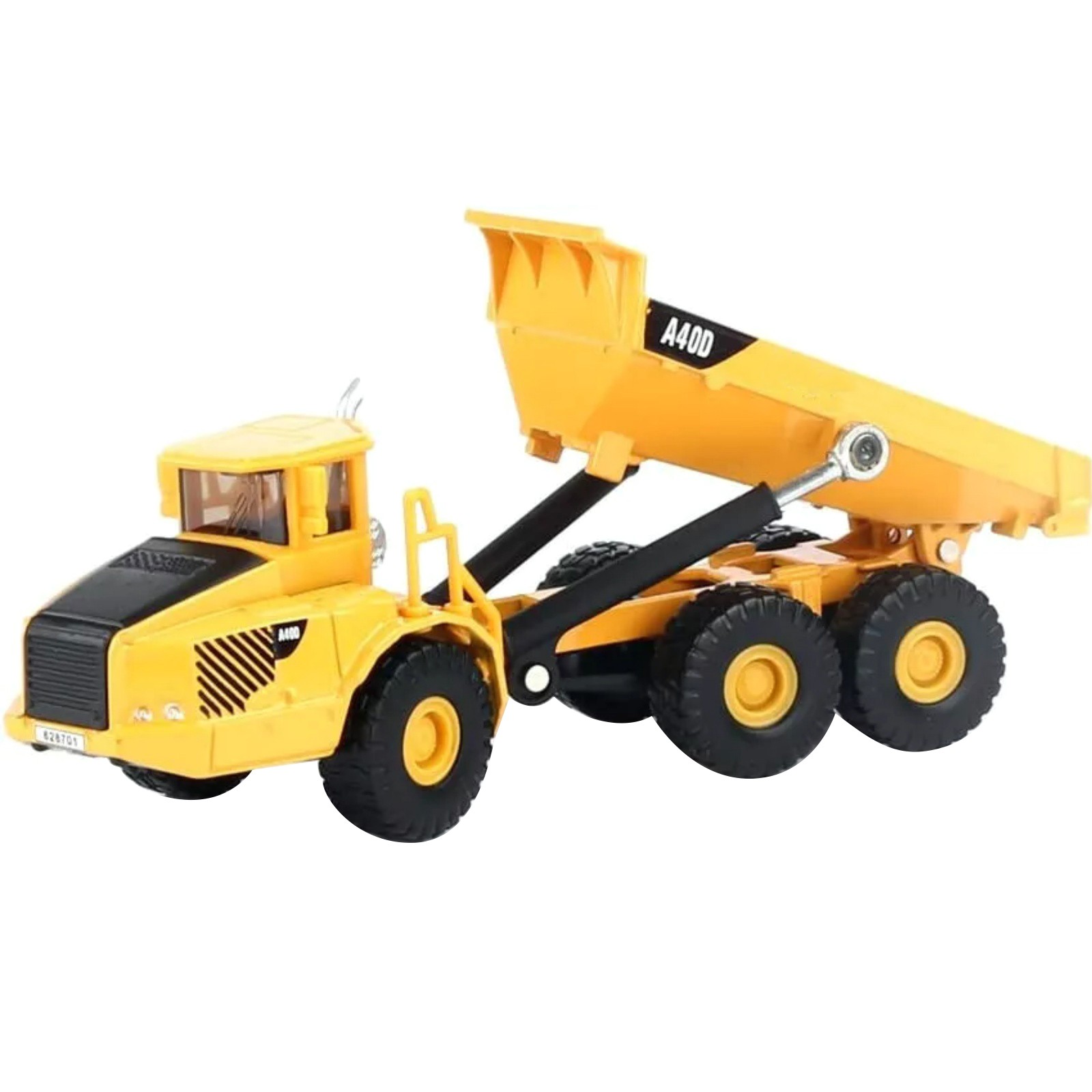 High Simulation 13.5cm Diecast Alloy 1/87 Mining Dumper Truck Vehicle Model