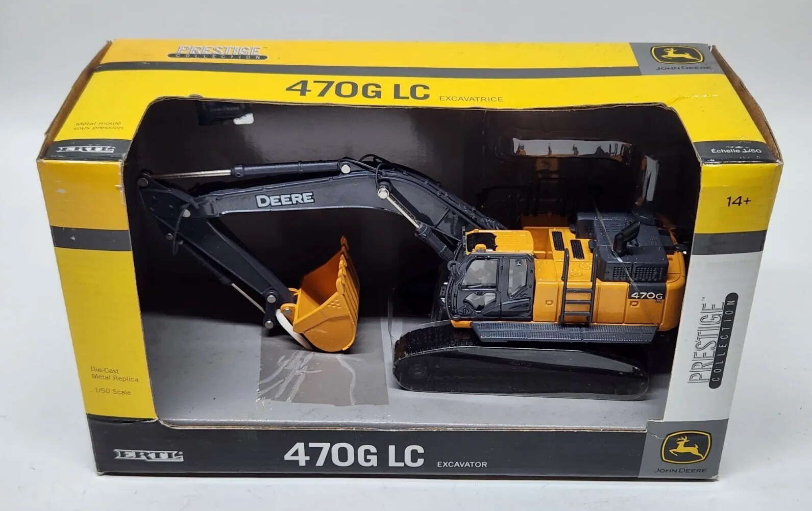 John Deere 470G LC Excavator Prestige Collection Construction By Ertl 1/50 Scale