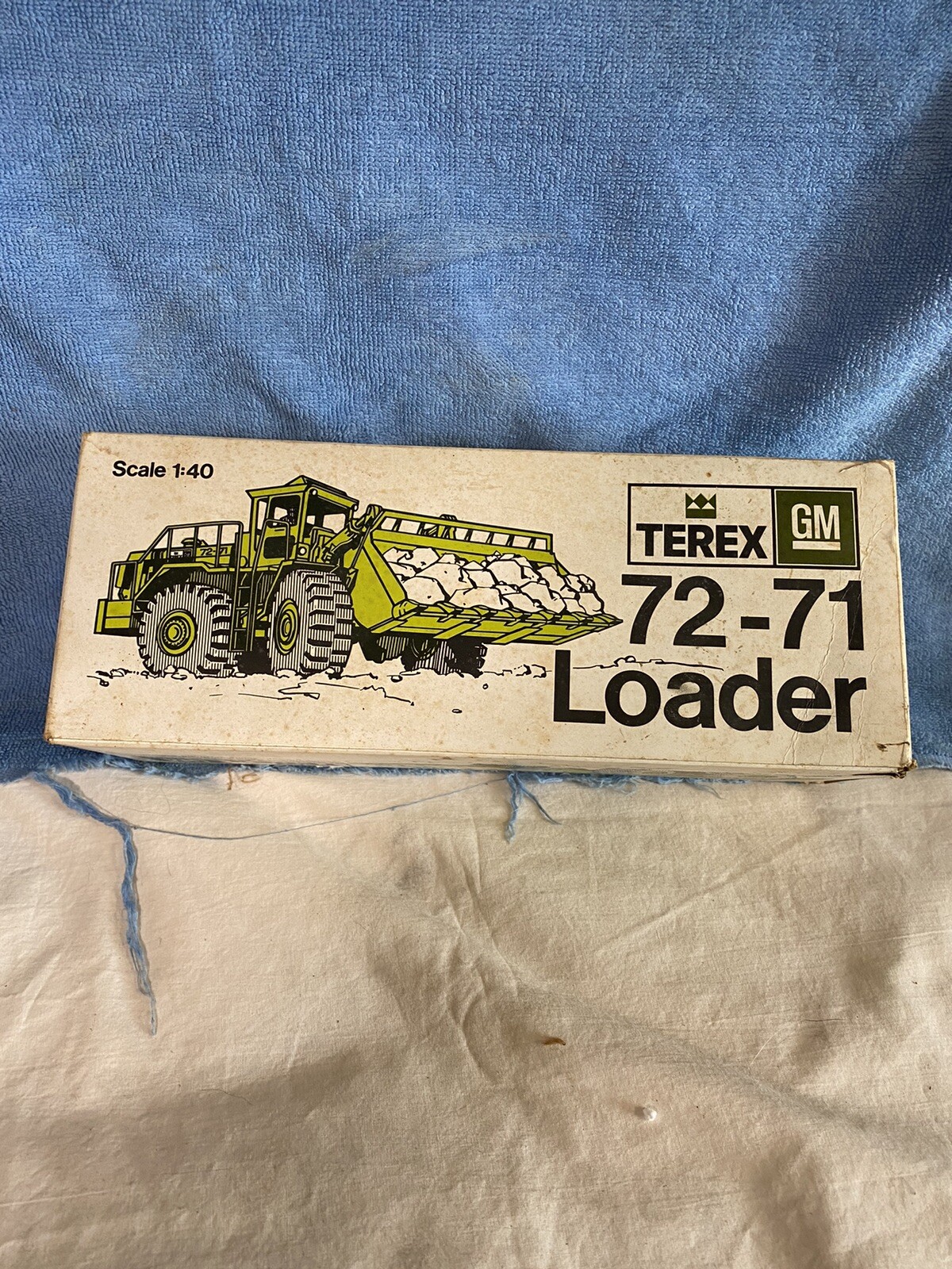 Terex GM Wheel Loader #72-71 Vintage Diecast. Scale 1:40 by Gesha of Germany