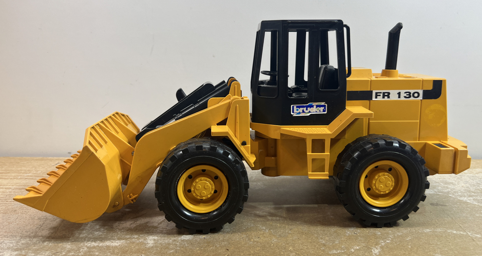 Bruder Front End Articulated Road Loader Yellow FR 130 16″ x 7.5″ x 6″