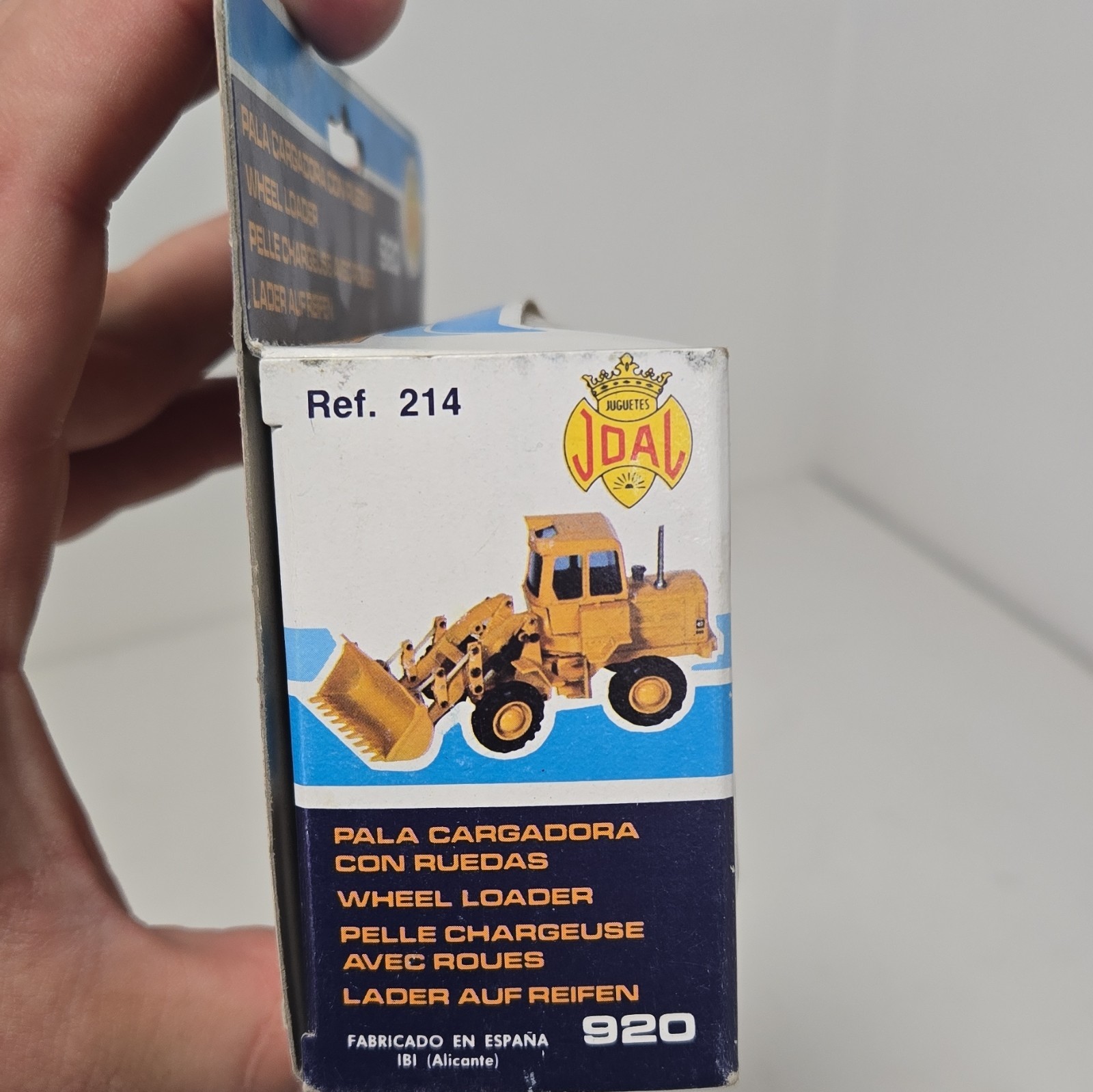 Joal CAT 920 Wheel Loader 1:50 Diecast Metal Model Ref 214