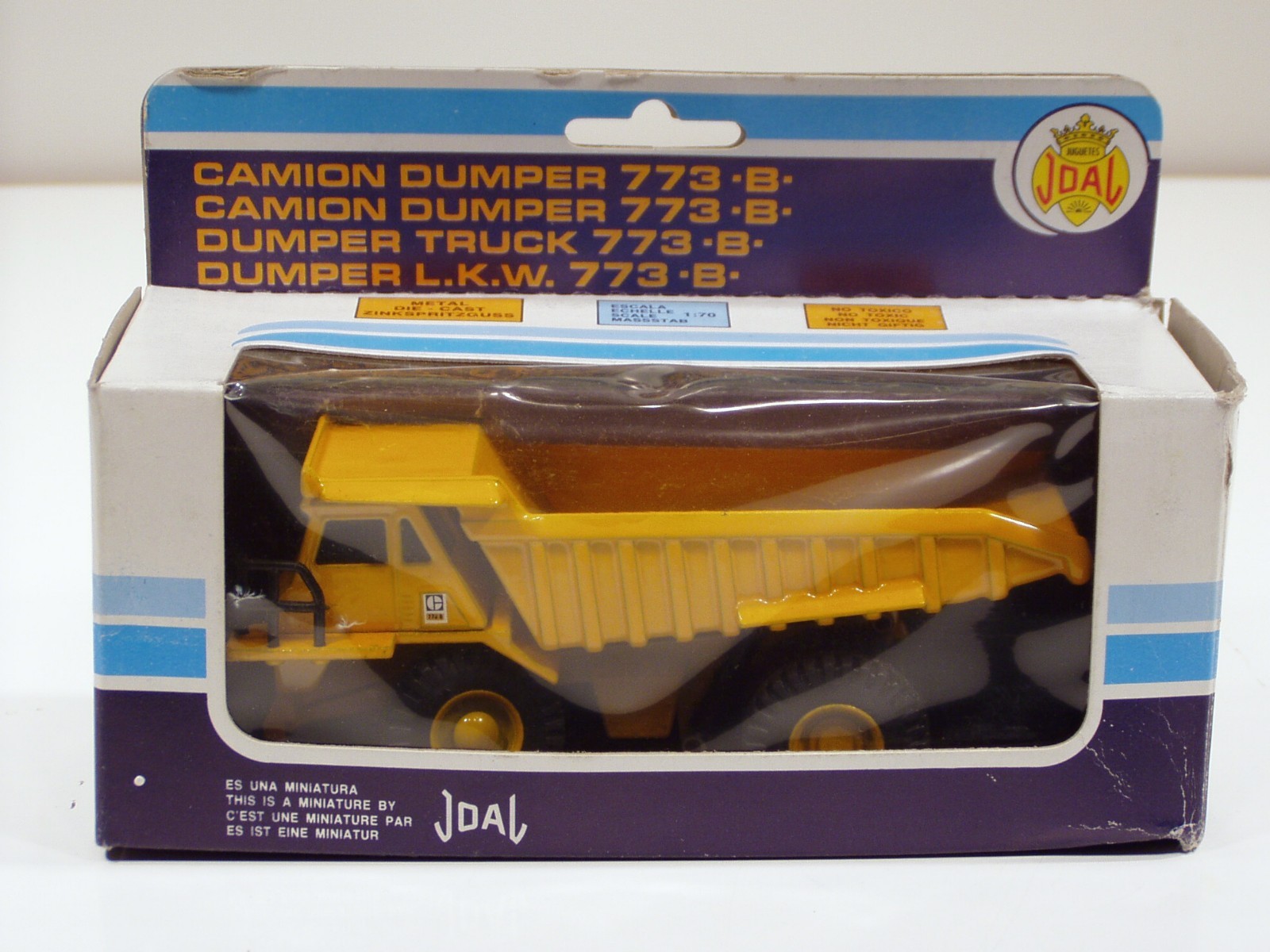 Caterpillar 773B Dump Truck – o/c – 1/70 – Joal #223 – MIB – Old Blue Box