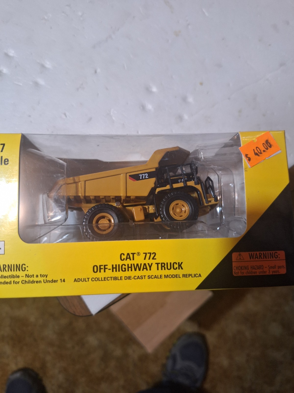 1/87 Caterpillar CAT 772 Off-Highway Truck High Line Series Diecast