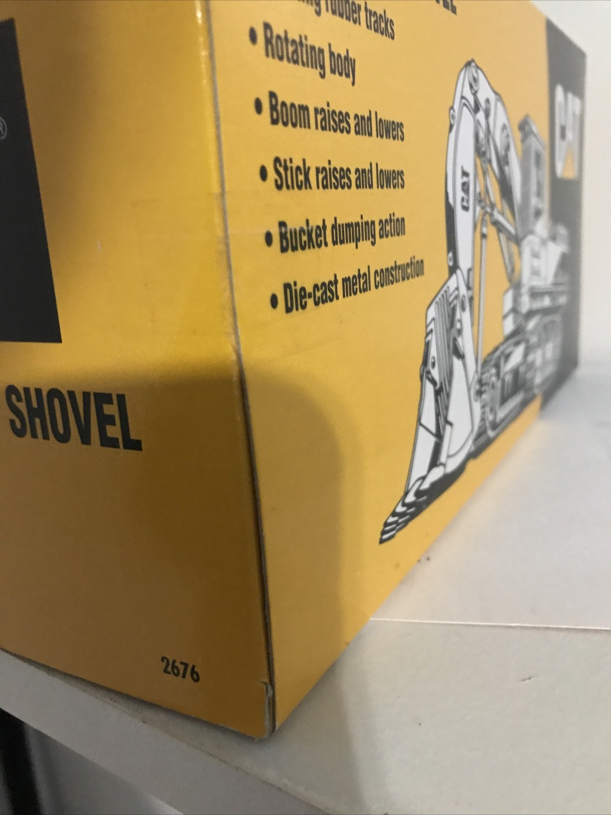 1997 Ertl #2676 1:50 Scale CAT 5080 Front Shovel Die Cast Model Toy In The Box