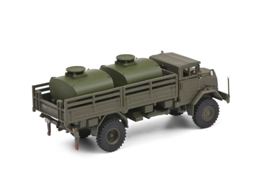1:87 Schuco MAN Tank Truck 5to gl# Construction Vehicles Diecast Military Model