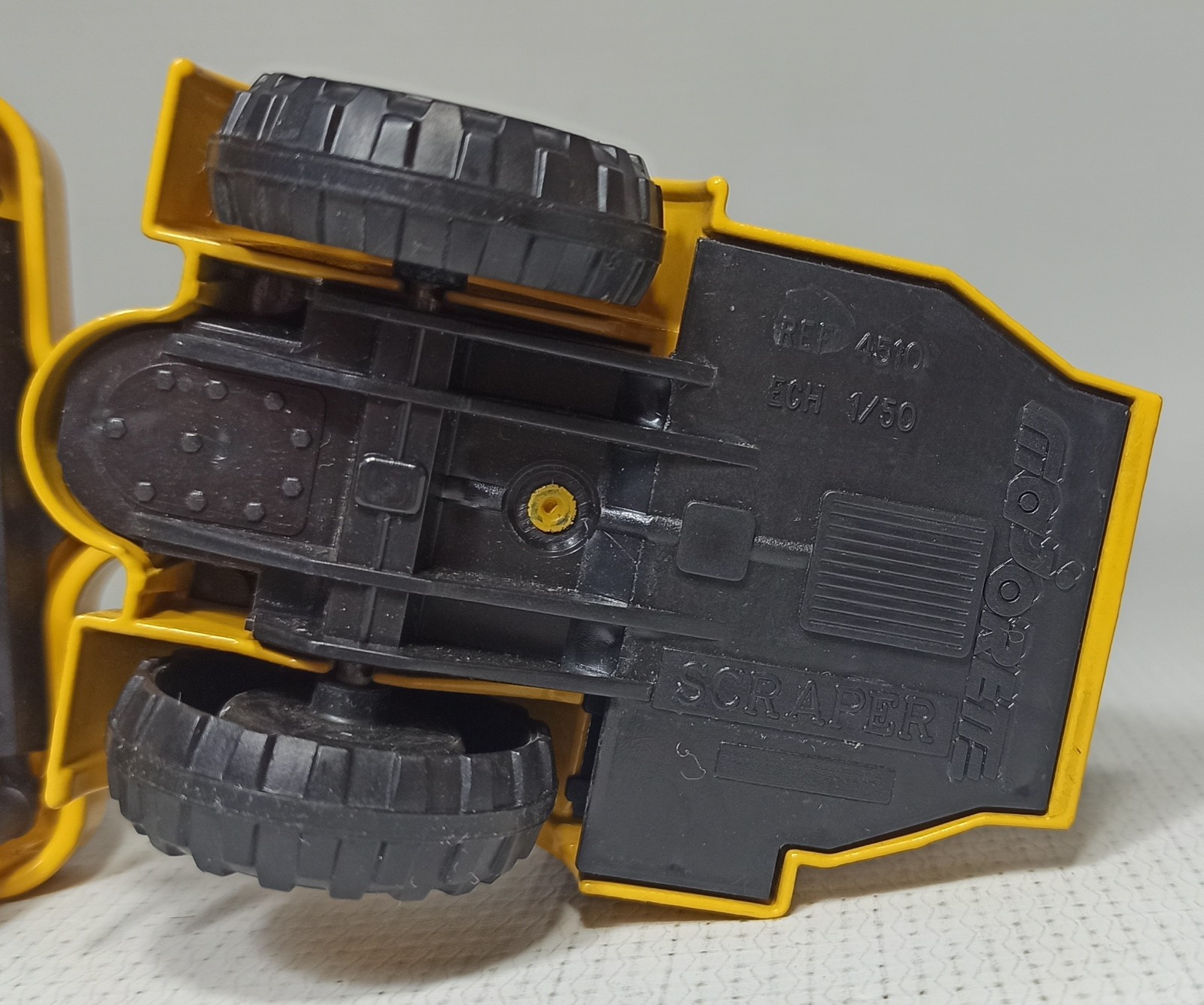 MAJORETTE VTG 4510 CONSTRUCTION SERIES 4500 SCRAPER 1:50 INDUSTRIAL VEHICLE