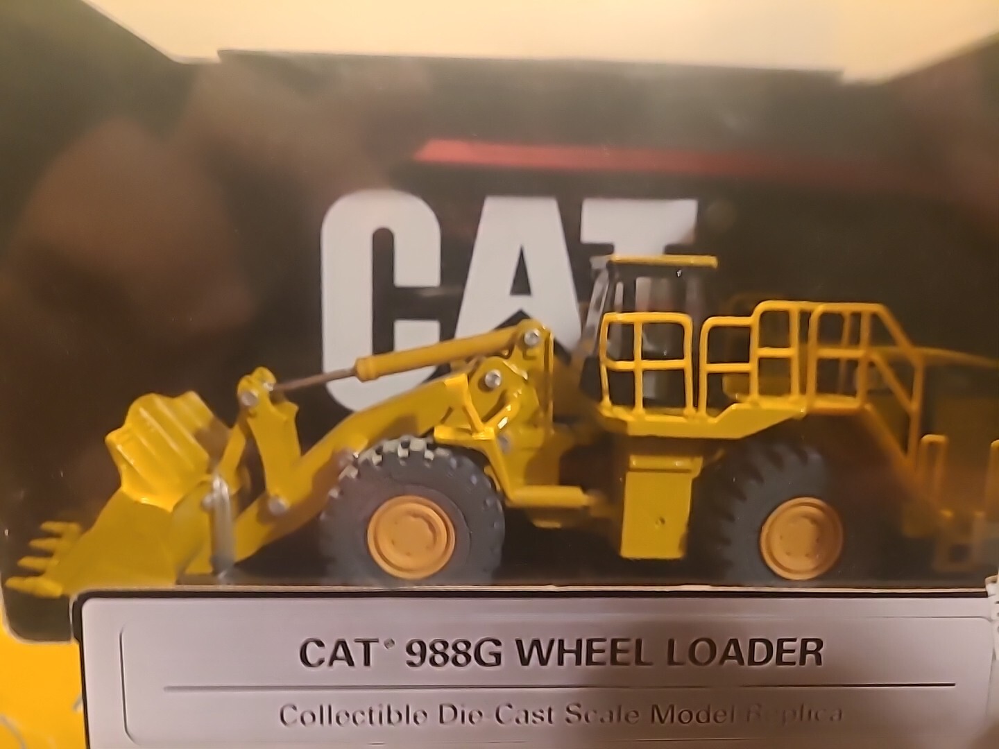 NEW NORSCOT CAT 988G WHEEL LOADER DIE CAST REPLICA 1:64 #55302 FACTORY SEALED