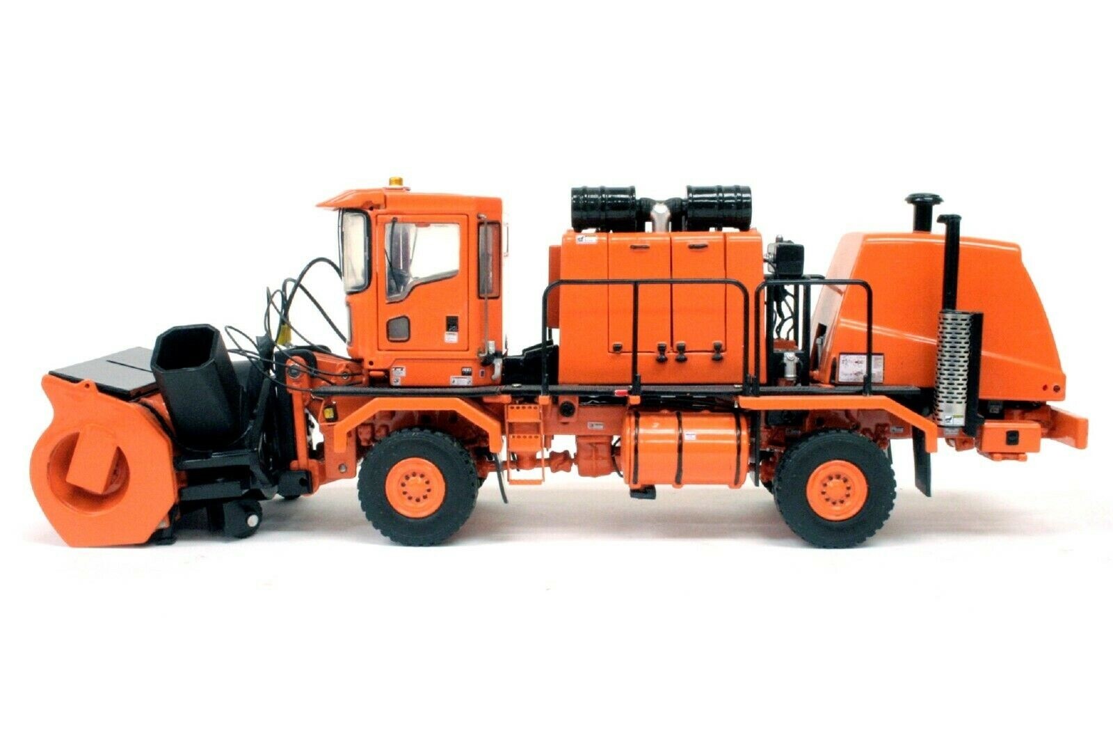 Oshkosh Truck w/ Snow Blower & Snow Plow – Orange TWH 1:50 Scale #072-01056 New