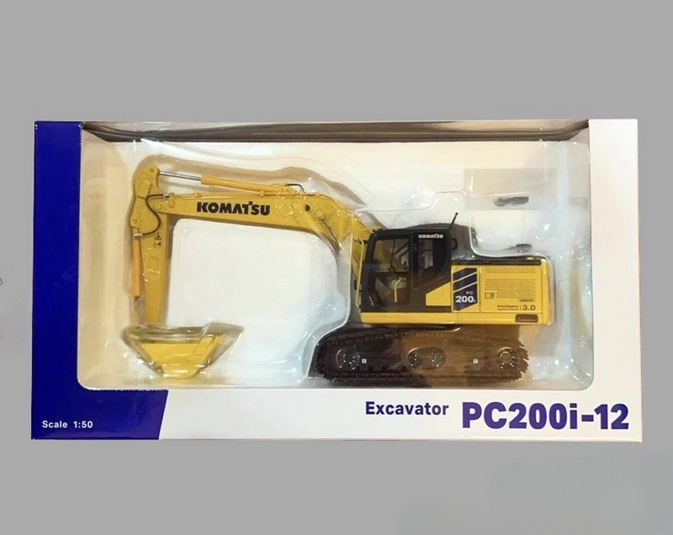 1/50 Scale KOMATSU PC200i-12 Hydraulic Excavator Diecast Model Toy Collection