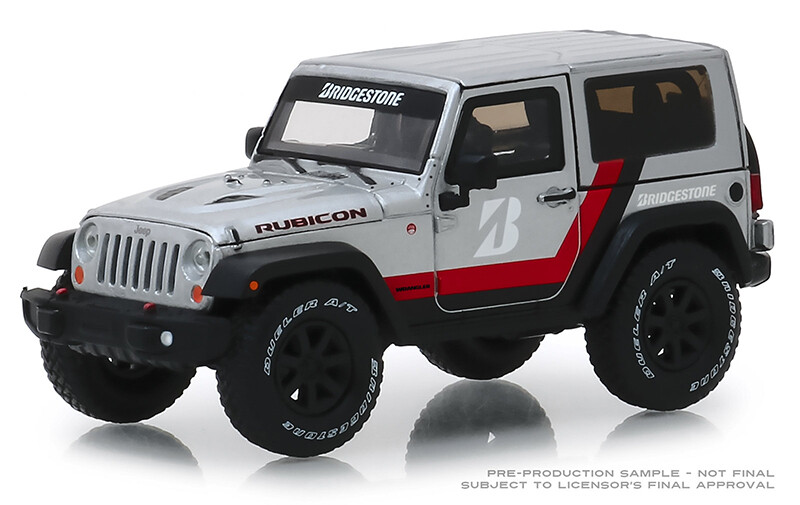 Greenlight 86174 Jeep Wrangler 2014 Rubicon Bridgestone Racing 1/43 O Scale MIB
