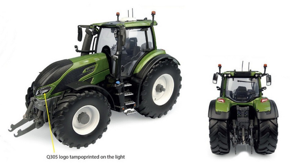 Universal Hobbies TRACTOR VALTRA Q305 1:32 Static Model Action Figure