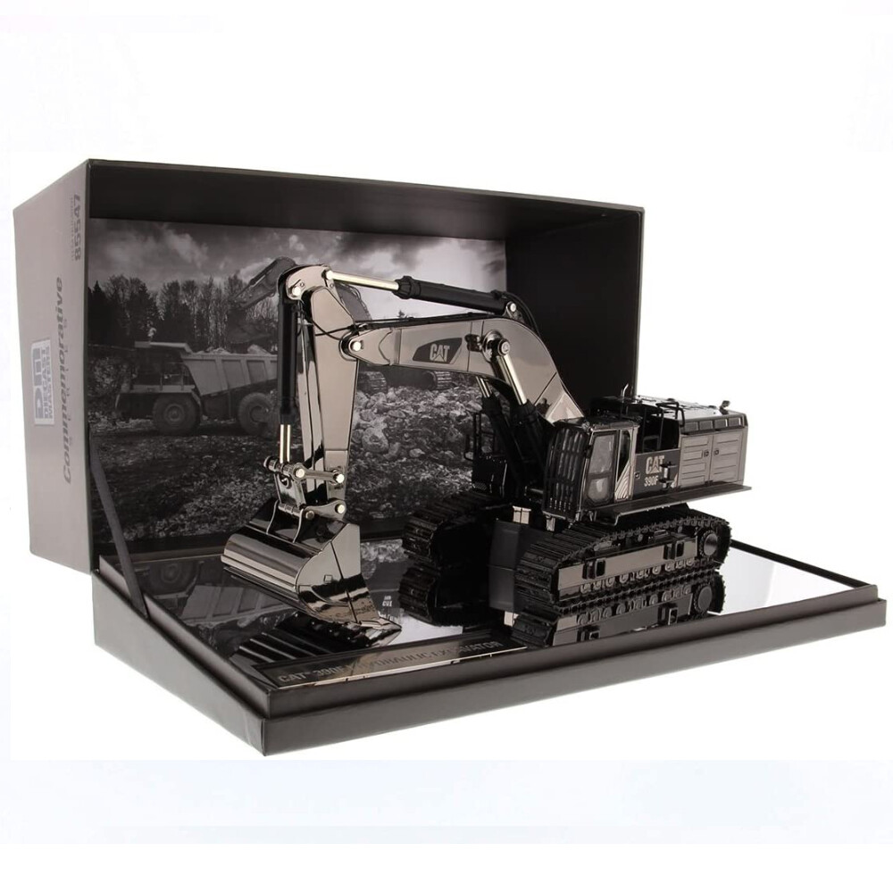 CAT CATERPILLAR 390F L HYDRAULIC EXCAVATOR GUNMETAL 1/50 DIECAST MASTERS 85547