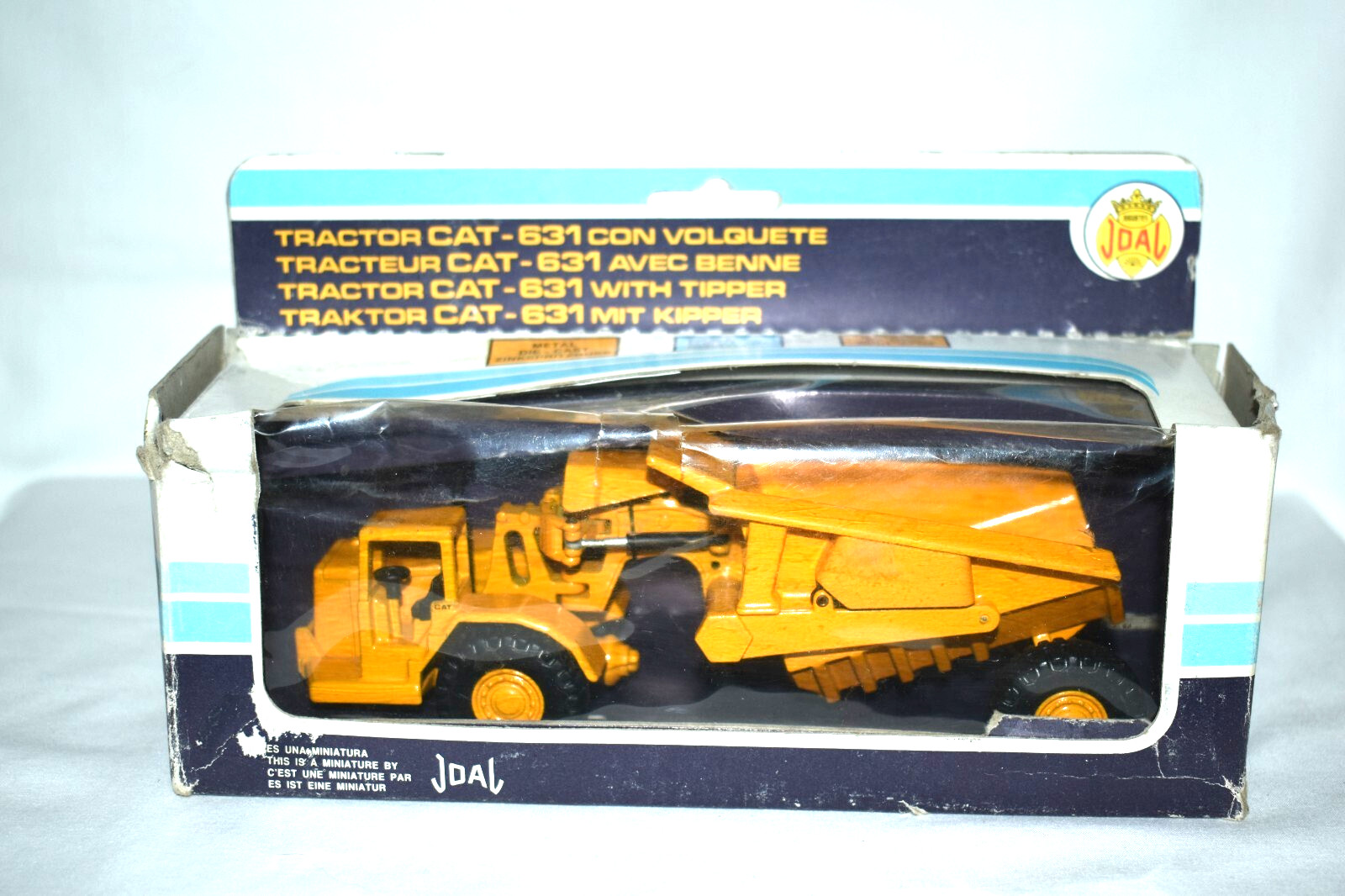 Joal 1:70 #222 Caterpillar Cat 631 Scraper With Tipper