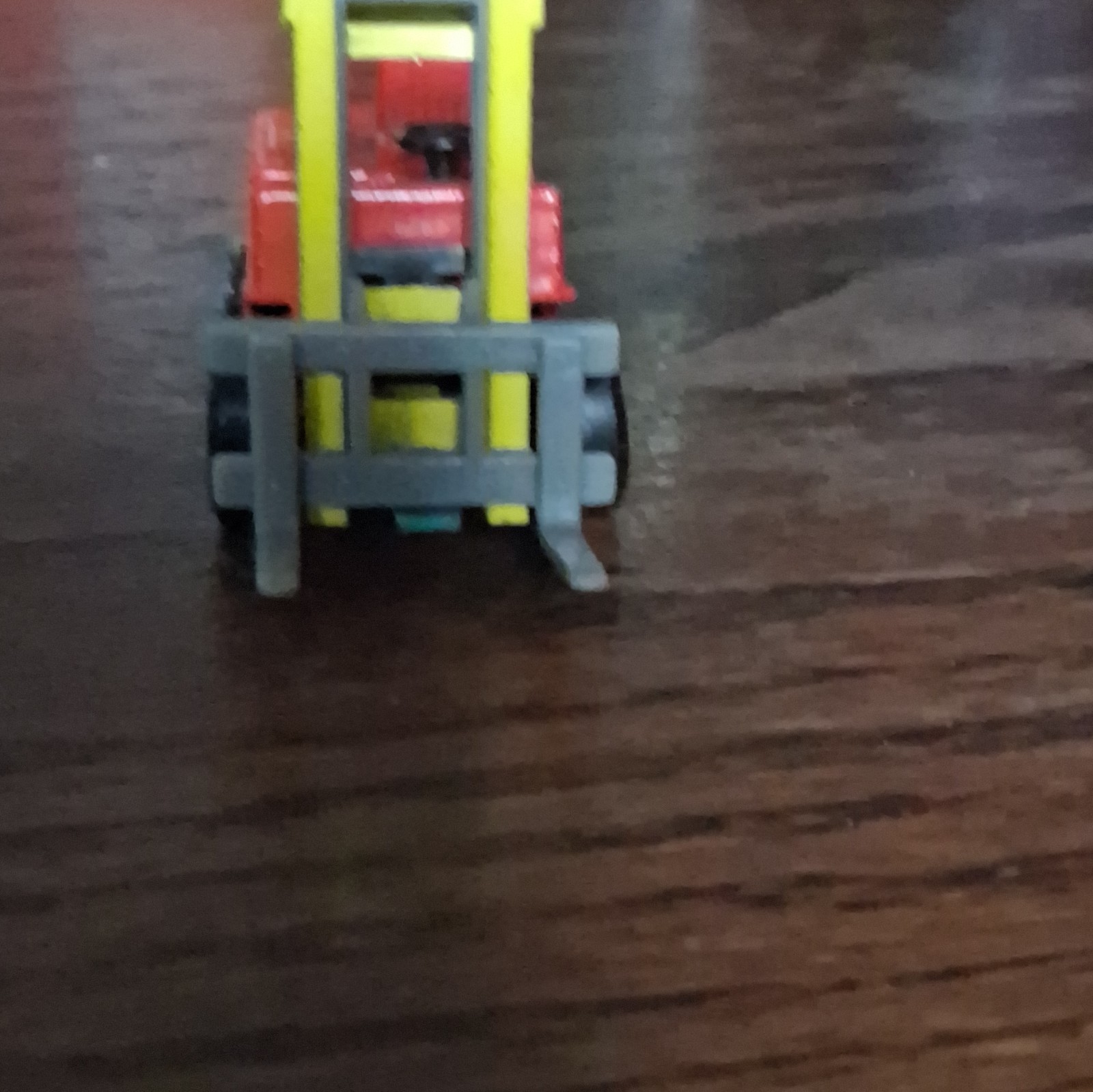 Lesney Matchbox Lansing Bagnall Forklift 1:64 Diecast Red Yellow Gray 1972