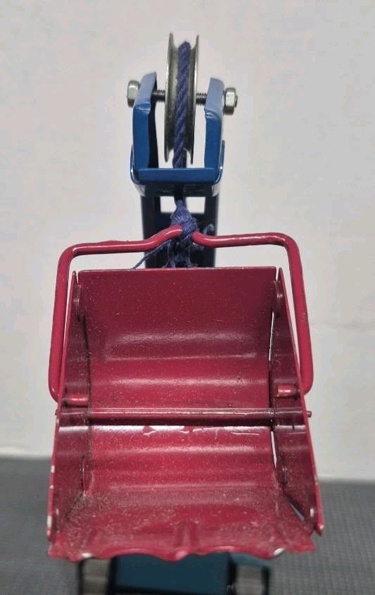 VTG Soviet-Era AZLK Large Metal Toy Excavator NOS W/ Original Box/Papers C Notes