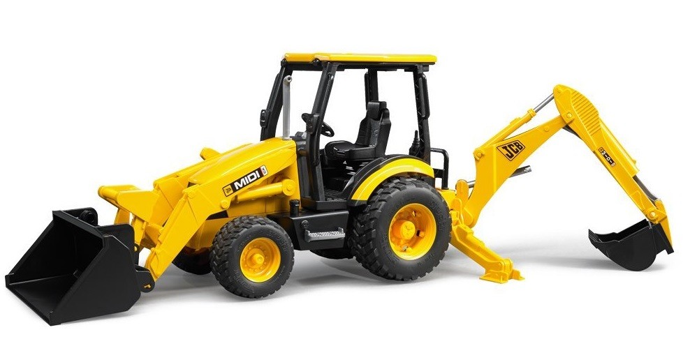 BRUDER – JCB Midi CX Backhoe Scale: 1/16 – 1/16 – BRU2427