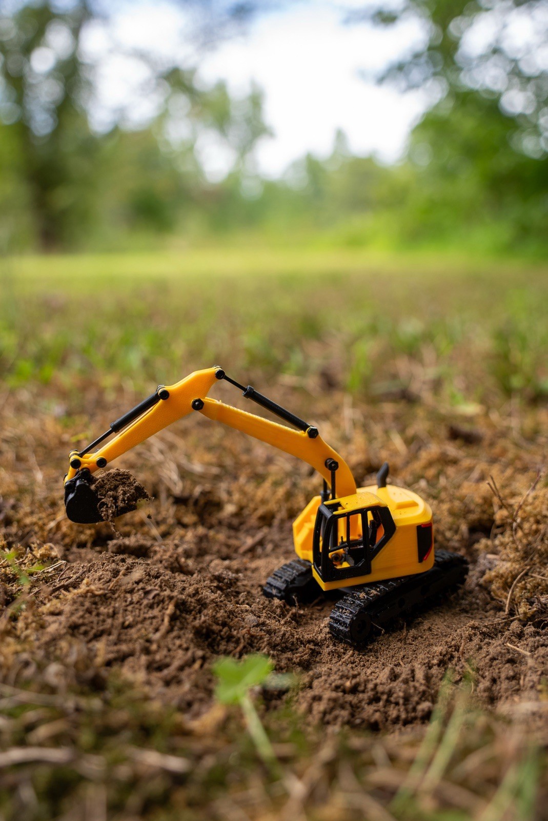 1/64 Scale JCB 245xr Excavator | 3D Printed