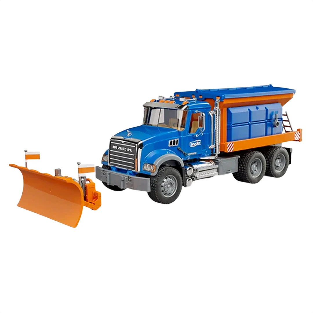 Bruder 02816 Mack Granite Snow Plow Truck