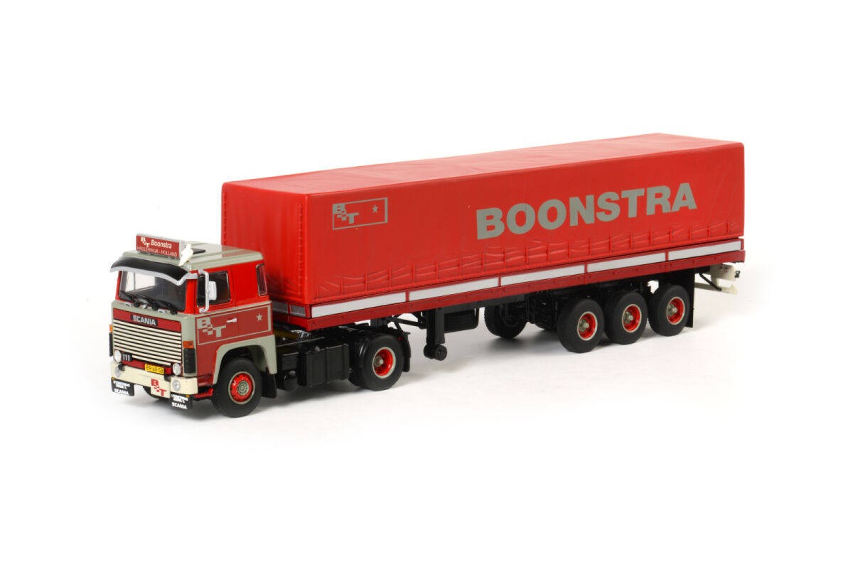 WSI 1:50 SCANIA 1 4X2 MATIC 3AXLE Scania Container Truck Model 06-1054
