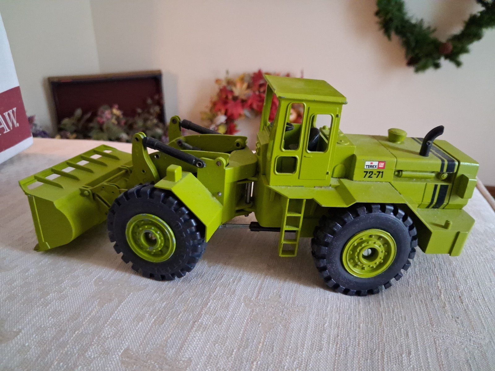 Terex GM Wheel Loader #72-71 Vintage Diecast. Scale 1:40 by Gesha of Germany