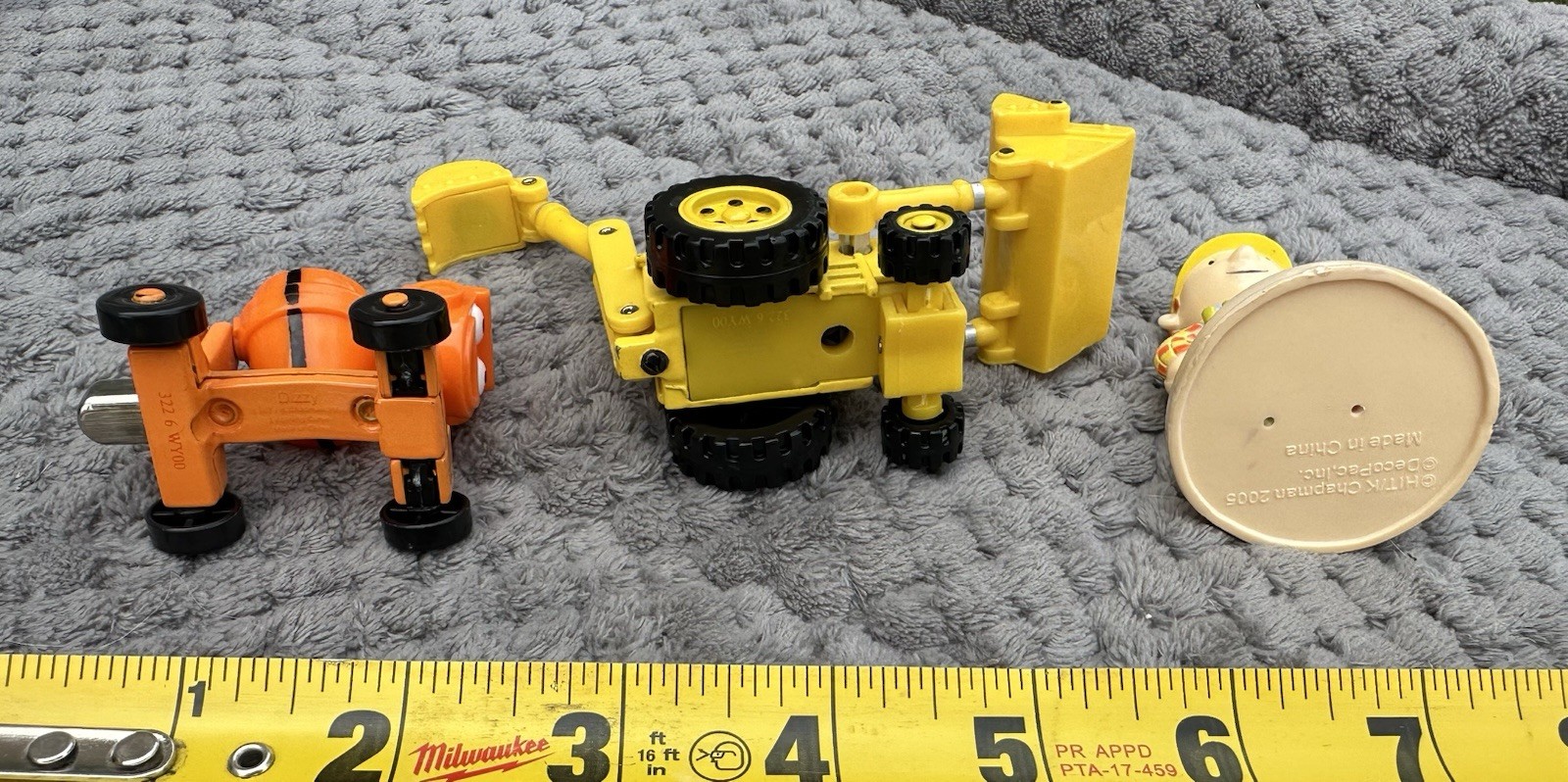 Bob The Builder Diecast Scoop The Digger & Dizzy Cement Mixer