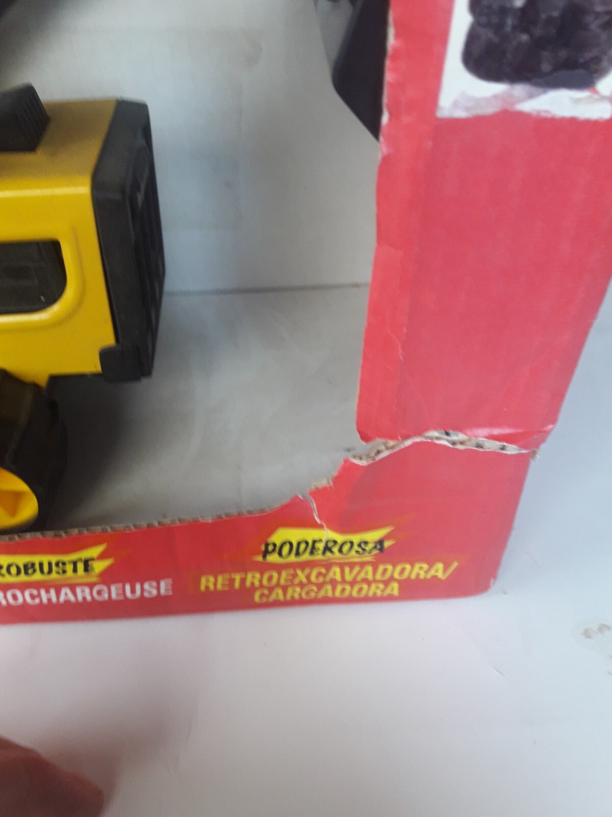 Tonka Tough Trencher/Backhoe, NEW in Original Box, Vintage, Steel, 1232,