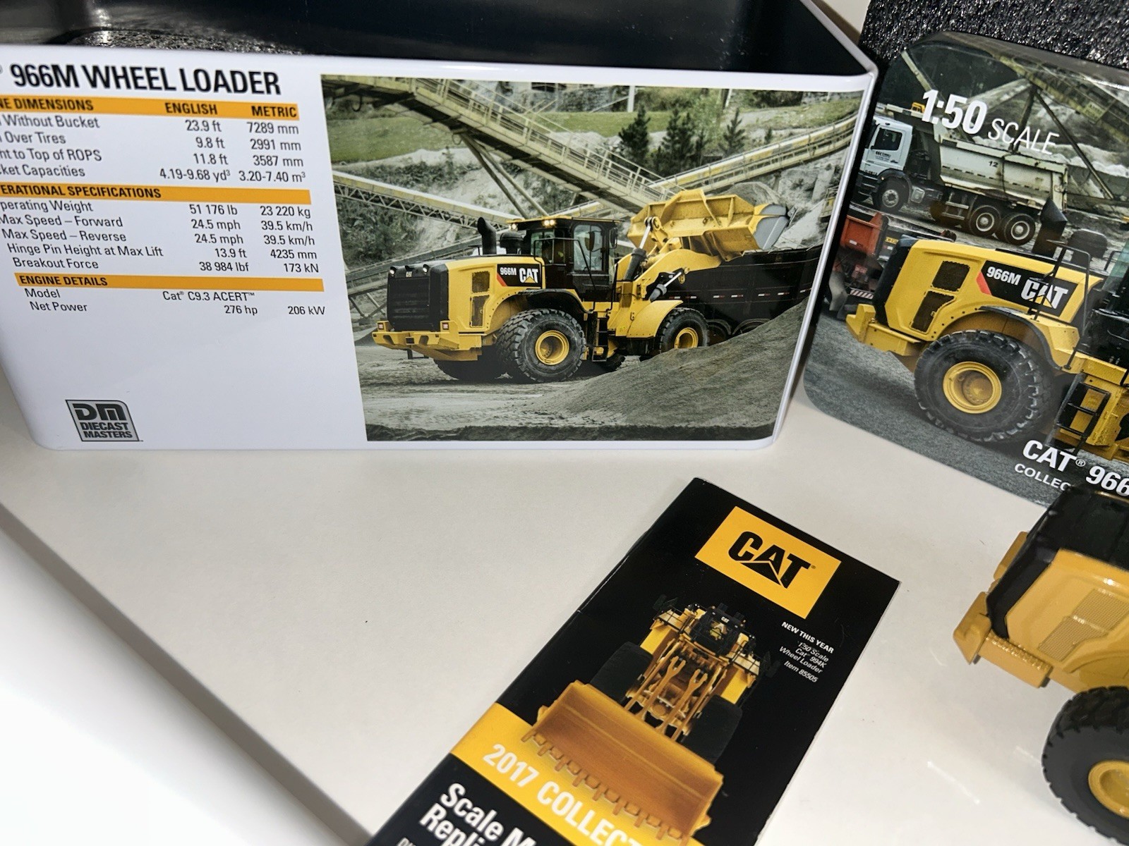 Diecast Masters 1/50 CAT 996M Wheel Loader High Line Series 85928