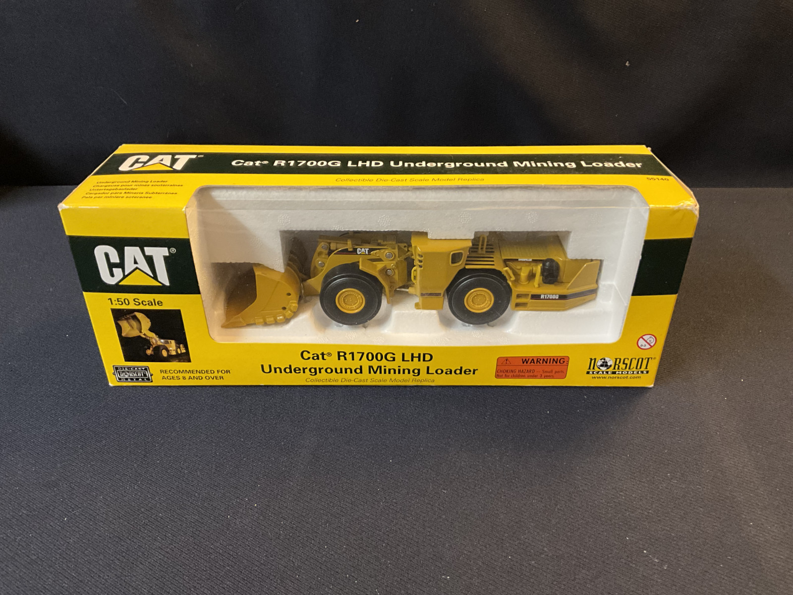 CAT Underground Mining Loader – Collectible Die-Cast Model Replica – R1700G