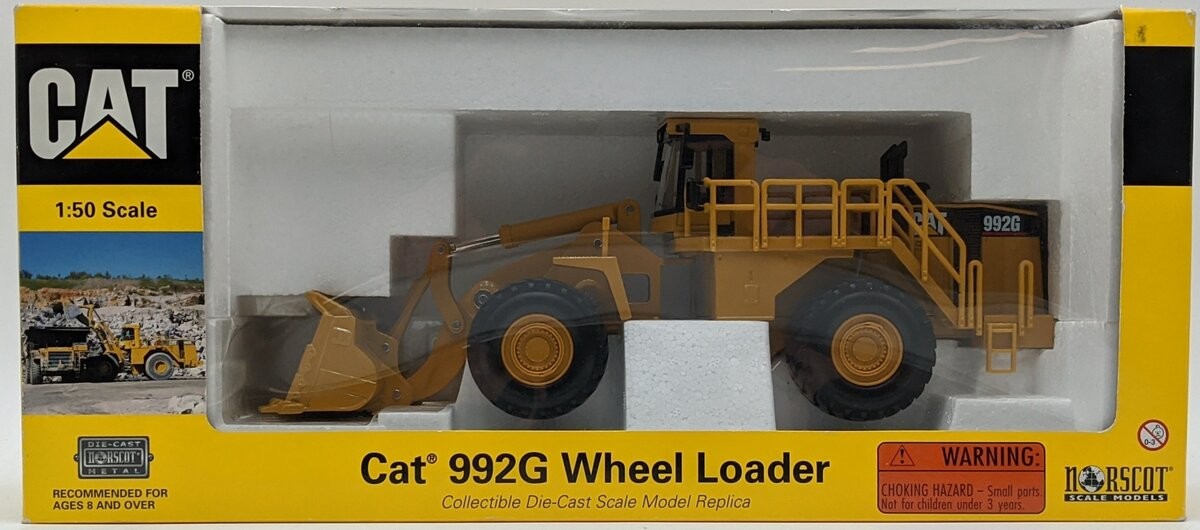 Norscot 55115 1:50 Scale Diecast Caterpillar 992G Wheel Loader Collectible MT